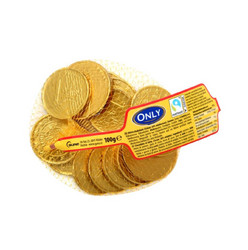 Продуктови Категории Шоколади Only Шоколадови монети 100 гр